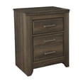 thumbnail image 1 of Signature Design by Ashley Juararo Table de Nuit à 2 Tiroirs, Brun Foncé, 1 of 14