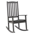 thumbnail image 1 of Patioflare Acacia Wood Patio Rocking Chair, Grey, 1 of 6