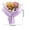 B, variant on IROINID Artificial Flowers for Outdoor Indoor Decor,Fake Silk Flowers Faux Plastic Plants,Day Bouquet Gift Knitted Sunflower Simulation Flower Yarn Hand Crocheted Doll Flower Gift To Elders Flower