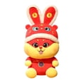 thumbnail image 1 of lionlar Chinese New Year Rabbit Doll Stuffed Animals Bunny Cute for Table New Year Large, 1 of 9