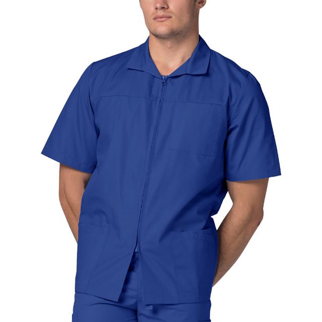 Adar Veste à Manches Courtes Zippée pour Homme Universal (Offert en 7 Couleurs)