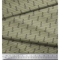 thumbnail image 2 of Soimoi Poly Georgette Fabric Stripe & Light House Shirting Decor Fabric Printed Yard 52 Inch Wide, 2 of 3