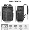 thumbnail image 3 of Scientific Formula Cooler Backpack, Leakproof and Waterproof Lunch Bag for Biology Lab, Science Classroom, and Outdoor Use, 3 of 6