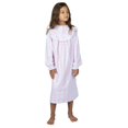 thumbnail image 3 of Lanz Girls' Nightgown Ruffle Granny Gown Long Sleeve Pajama, 3 of 6
