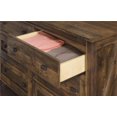 thumbnail image 2 of Farmington 4 Drawer Dresser, Weathered Oak, 2 of 9
