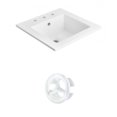 thumbnail image 1 of American Imaginations 48-in. W 3H8-in. Ceramic Top Set In White Color AI-21004, 1 of 1