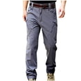 thumbnail image 3 of cllios Pantalon Tactique pour Hommes à Multiples Poches Pantalon Cargo de Randonnée Pantalon de Travail Léger pour Hommes Construction Pantalon de Travail Résistant à l'Eau, 3 of 4