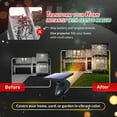 thumbnail image 3 of Startastic Solar Laser Christmas Projector Lights Outdoor, Remote Controlled Solar/USB Rechargeable Holiday Laser Lights Projector W/ Dusk to Dawn Sensor & Timers, Weatherproof, 3 of 7