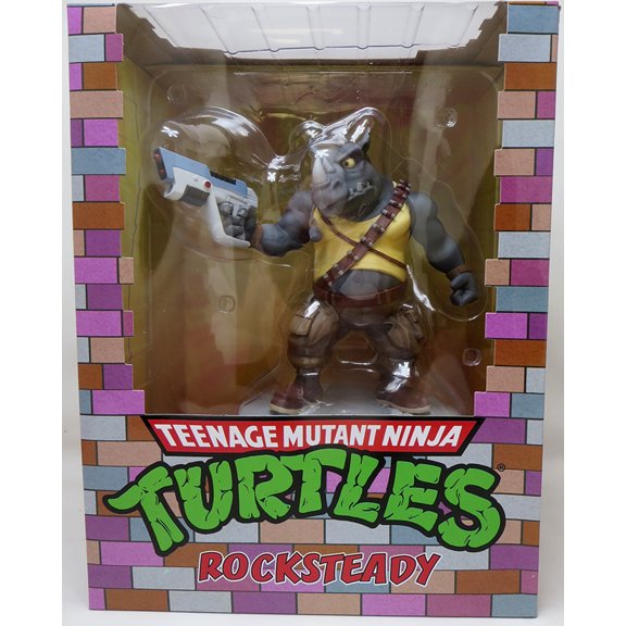 Les Tortues Ninja Figurine Statue de 9 Pouces Échelle 1/8 PVC - Rocksteady