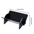 thumbnail image 1 of Desk with Storage Transparent Acrylic Desktop Bookshelf for Books, 31x13.8cm Book Stand for Reading Student Children Picture Book Shelf, 1 of 2