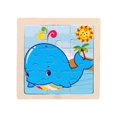 thumbnail image 1 of lionlar Animals Colorful Wooden Puzzles Children Early Education Learning Toys for Years, 1 of 2