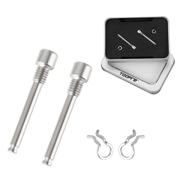 Hydraulic Disc Brake Pad Bolts Ti-Alloy Fixing Pin Inserts Caliper Screws Retainer Pin Circlip Bike Accessories