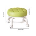 thumbnail image 2 of Rolling Low Stool with Wheels, Multi-Functional Seat for Home/Workshop, Black, 2 of 2