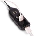 thumbnail image 3 of Jensen USB A to 4 Port USB A Hub - Black, 3 of 5