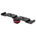 thumbnail image 3 of Domqga Anti‑oxidation Hot Shoe Mount Adapter, Hot Shoe Camera Mount, 3 In 1 Hot Shoe Mount, For Camera Mobile Phone, 3 of 8