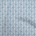thumbnail image 1 of oneOone Viscose Chiffon Blue Fabric Block Sewing Craft Projects Fabric Prints By Yard 42 Inch Wide-W8, 1 of 5