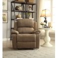 thumbnail image 3 of ACME Bina Recliner in Taupe Polished Microfiber, 3 of 3