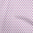 thumbnail image 1 of oneOone Velvet Violet Fabric Ikat Sewing Material Print Fabric By The Yard 58 Inch Wide, 1 of 5