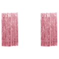 thumbnail image 4 of Wweixi Customized Fringe Curtain For Exquisite Anniversary Party Decorations Luster Rose Gold 2Set, 4 of 5