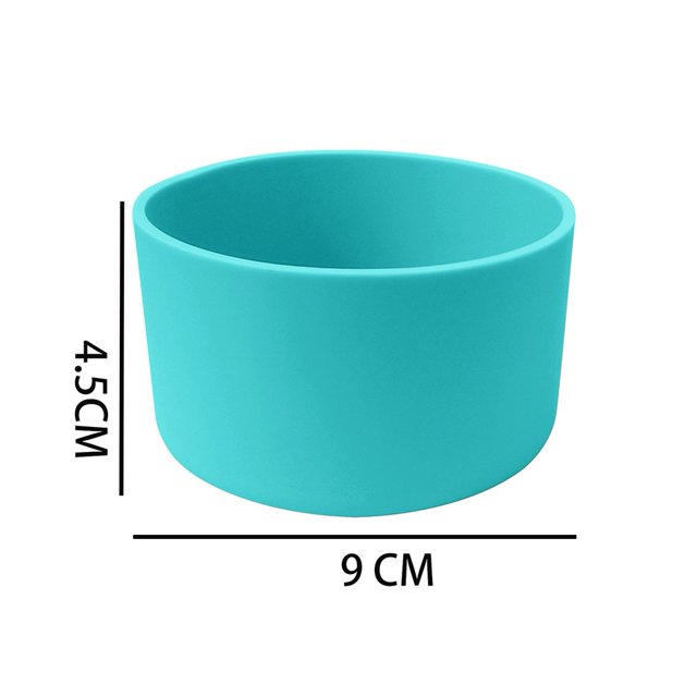 MYG Silicone Cup Cover Bottom Pad 9cm Diameter for 32/40oz Sports Bottles Heat Resistant Non-Slip Protection Multiple Colors Available