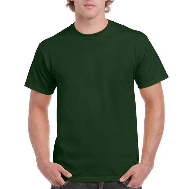 Gildan T-Shirt Ultra Coton pour Hommes, 5TG, Forêt