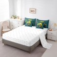 thumbnail image 3 of Drift Kart Bed in a Bag King 7 Pieces - King Size Comforter Set,Racing Karting Bedding Sets Go Kart Race Car Bed Set with Comforter,Sheets,Pillowcases & Shams, 3 of 5