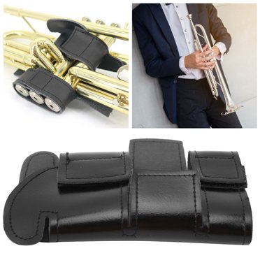Protection de Valve en Cuir de Trompette PU, Étui de Protection en Cuir Synthétique de Fabrication Fine, Doux et Durable pour Trompette Professionnelle
