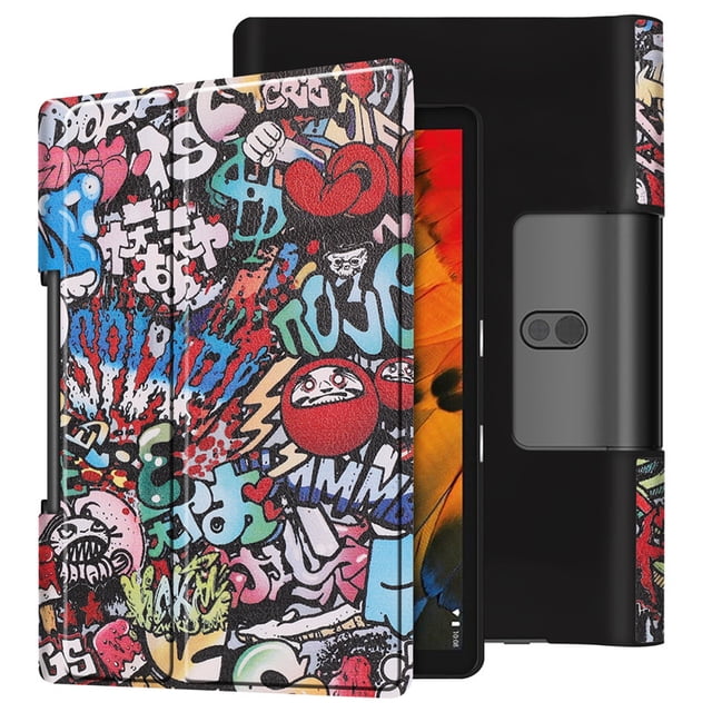 Étui Magnétique pour Lenovo Yoga Smart Tab Étui YT-X705F YT-X705X Tablette PC 10,1 Pouces Livre à Rabat Funda pour Lenovo Yoga Tab 5 Étui Rigide TY Yoga Tab 5 YT-X705
