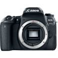 thumbnail image 2 of Canon EOS 77D DSLR Camera with 18-135mm is USM Lens & 55-250mm is USM Lens + UV FLD CPL Filter Kit + Wide Angle & Telephoto Lens + Camera Case + Tripod + Card Reader - Intl Model, 2 of 6