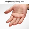 thumbnail image 4 of Ring Size Adjuster - 5pcs Clear Ring Sizer Adjuster for Loose Rings, Spiral Silicone Tightener Set, Invisible Ring Guards, 4 of 7