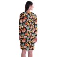 thumbnail image 4 of Moomaya Chandail à Capuchon à Manches Longues Imprimé, Robe T-Shirt en Jersey avec Poches, 4 of 6