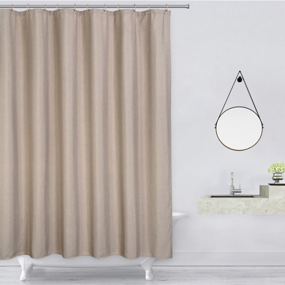 Waterproof & Fungus Resistant Shower Curtain – Durable Polyester Bath Curtain with Hooks – Easy to Clean, Multiple Sizes & Colors – Ideal for Bathroom Showers & Bathtubs