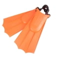 thumbnail image 4 of 1 Pair Adult Snorkeling Diving Swim Short Fins Flippers with Adjustable Heel, 4 of 6