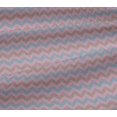 thumbnail image 5 of oneOone Viscose Jersey Fabric Chevron Block Printed Craft Fabric BTY 60 Inch Wide, 5 of 5