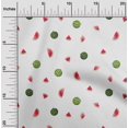 thumbnail image 2 of oneOone Tissu en Viscose Chiffon Imprimé Fruit Melon D\'eau BTY 42 Pouces de Large, 2 of 4