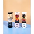 thumbnail image 3 of NOCCI Pink Portable Travel Blender, Nut Plant Milk Blender, 3 of 5