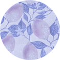 thumbnail image 1 of Ahgly Company Tapis d'Intérieur Lavable en Machine Carré Transitionnel Bleu Ciel, 3 Pieds Carré, 1 of 7