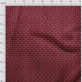 thumbnail image 4 of oneOone Georgette Viscose Maroon Fabric Animal Craft Projects Decor Fabric Printed By The Yard 42 Inch Wide, 4 of 5