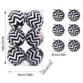 thumbnail image 3 of Meitianfacai Christmas Decorations Clearance 6 Hand Drawn Christmas Ball 6cm PVC Box Christmas Tree Decoration Pendant Christmas Window Display Ball Holiday Gift Black, 3 of 6