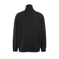 thumbnail image 3 of U.Vomade Women's Turtleneck Chunky Long Sleeve Sweaters Tops Color Block Knitted Pullover Jumper, 3 of 4