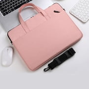 Yunuuuoa Waterproof Laptop Bag for Men Women, Durable Oxford Business Computer Messenger Bag with Adjustable Shoulder Strap, Large Capacity Work Travel Crossbody Bag for 14 Inch Laptop Notebook