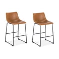 thumbnail image 4 of Tabouret de bar marron Heavenly Collection pour salle à manger, 4 of 7