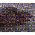 thumbnail image 4 of oneOone Viscose Chiffon Fabric Leaves & Floral Block Printed Craft Fabric BTY 42 Inch Wide, 4 of 4