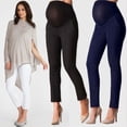 thumbnail image 5 of Pure cotton breathable and comfortable adjustable high elastic maternity pants casual suit pants, 5 of 5