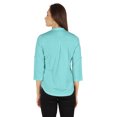 thumbnail image 4 of Inkmeso Stylish Mandarin Collar Top For Women Casual Solid Relaxed-Fit Zipper Front Tunic, 4 of 7