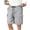Grey, variant on Lmnyox Summer Cargo Shorts Mens Elastic Waist Drawstring Sweat Shorts Casual Loose Plain Sport Shirts with Pocket