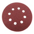 thumbnail image 2 of 10 Pcs Disque de Sable Rond 5 Pouces 125Mm 8 Trous Crochet Boucle 40-3000 Grain, 2 of 2