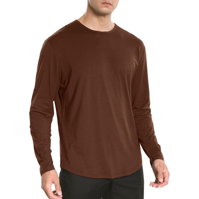 WEAIXIMIUNG Noël Homme Automne Hiver Décontracté Brossé Col Rond Manches Longues Chemise de Base Haut Blouse
