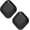 Noir, variante sur EIGTHTAIL Traceur de Clés pour Portefeuille Fonctionne avec Apple Find My (iOS Seulement) Batterie Remplaçable Résistant à l'Eau Localisateur d'Articles Bluetooth pour Sacs Bagages Animaux de Compagnie et Sac à Dos Blanc