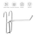 thumbnail image 4 of MasteelfCA 10 Pcs Grid Pegboard Hooks Slatwall Iron Hooks Universal Slat Board Hooks, 4 of 7